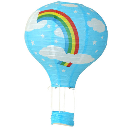 New Year Decoration Paper Lanterns In Wedding Mall