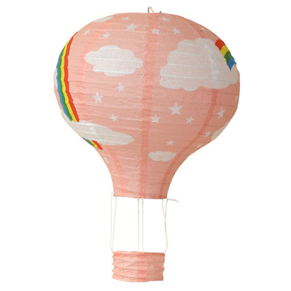 New Year Decoration Paper Lanterns In Wedding Mall