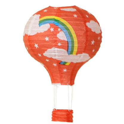 New Year Decoration Paper Lanterns In Wedding Mall