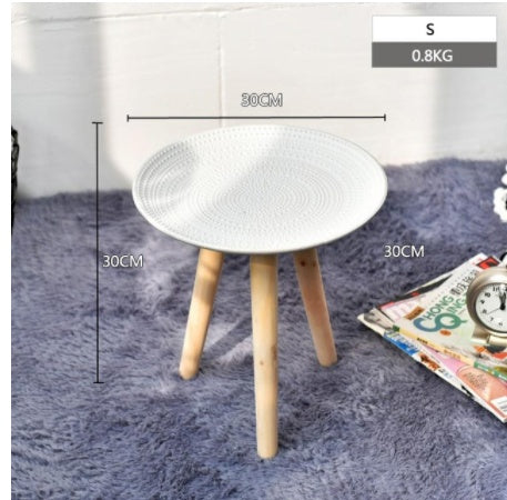 Decoration Nordic Home Modern Style Table Bedroom Table Small Decoration Sofa Simple Side Creative Round Coffee Table Living Room