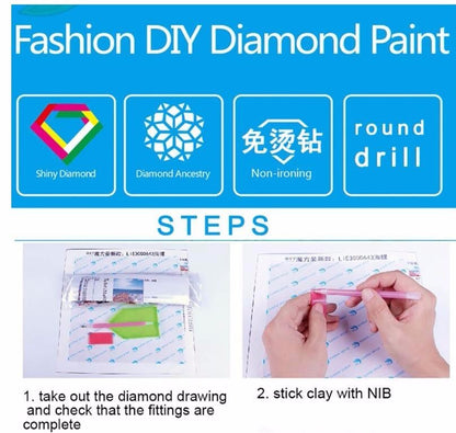 Cityscape Diamond Painting Embroidery Decoration, Home Decoration
