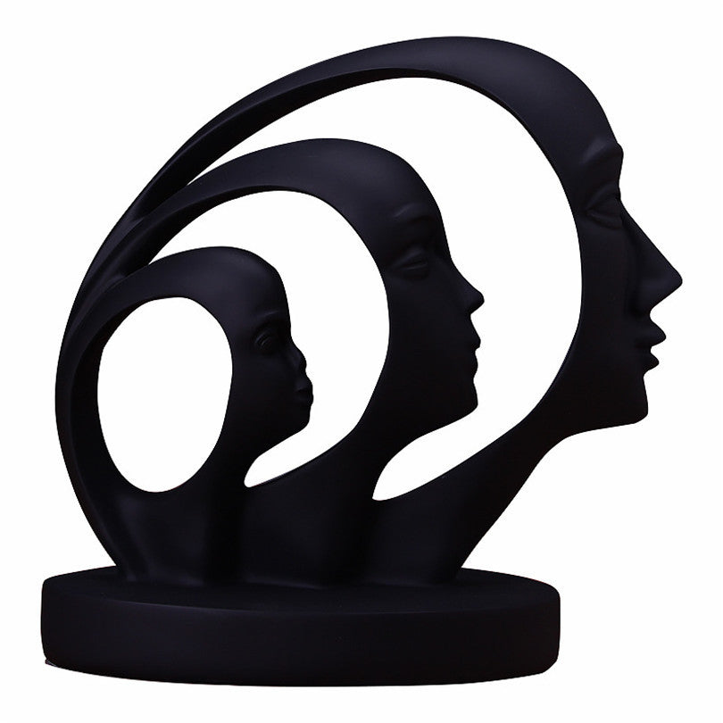 Resin figure decoration