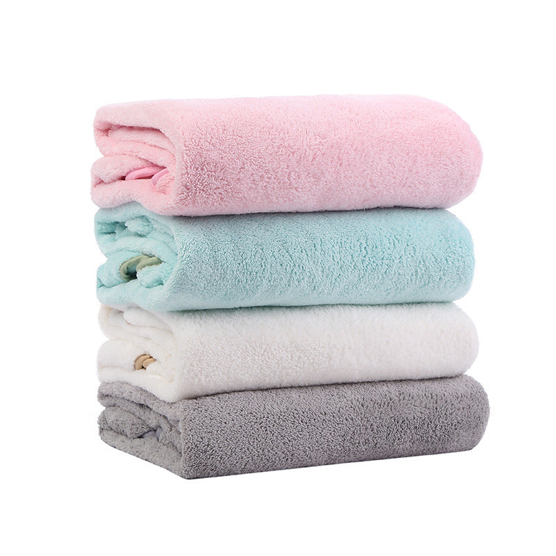 Bath towel quick drying bathrobe beach towel