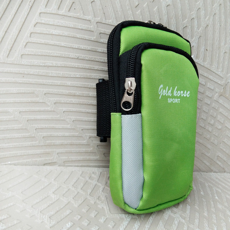 Nylon arm bag for fitness cycling