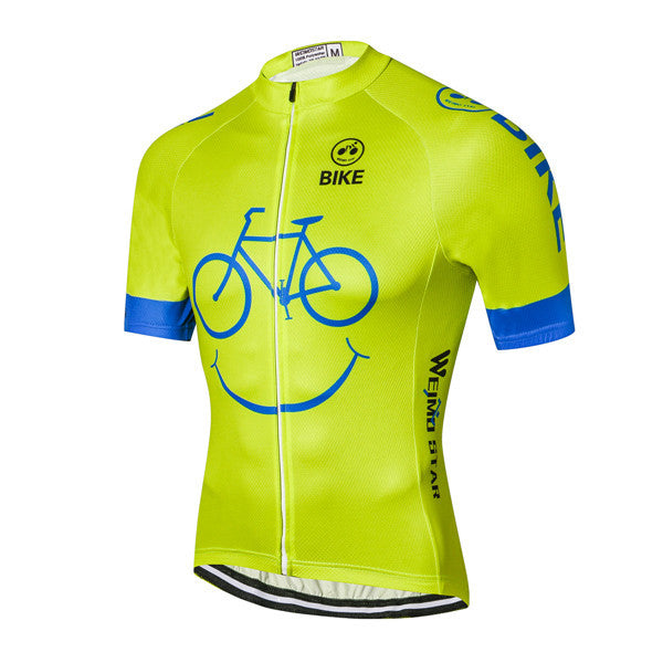 Cycling Jersey Men's Summer Short Sleeve Jersey Bike Print