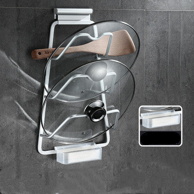 Space aluminum kitchen pot rack