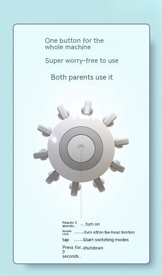 Male And Female Head Massager