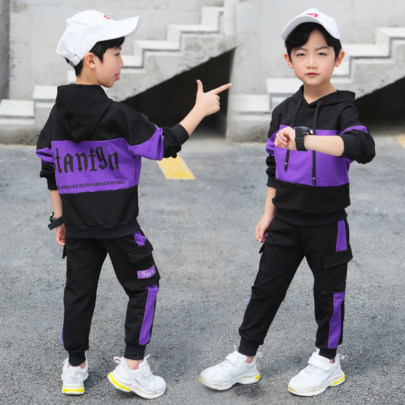 Children's Sports Casual Fashion Two-piece Set