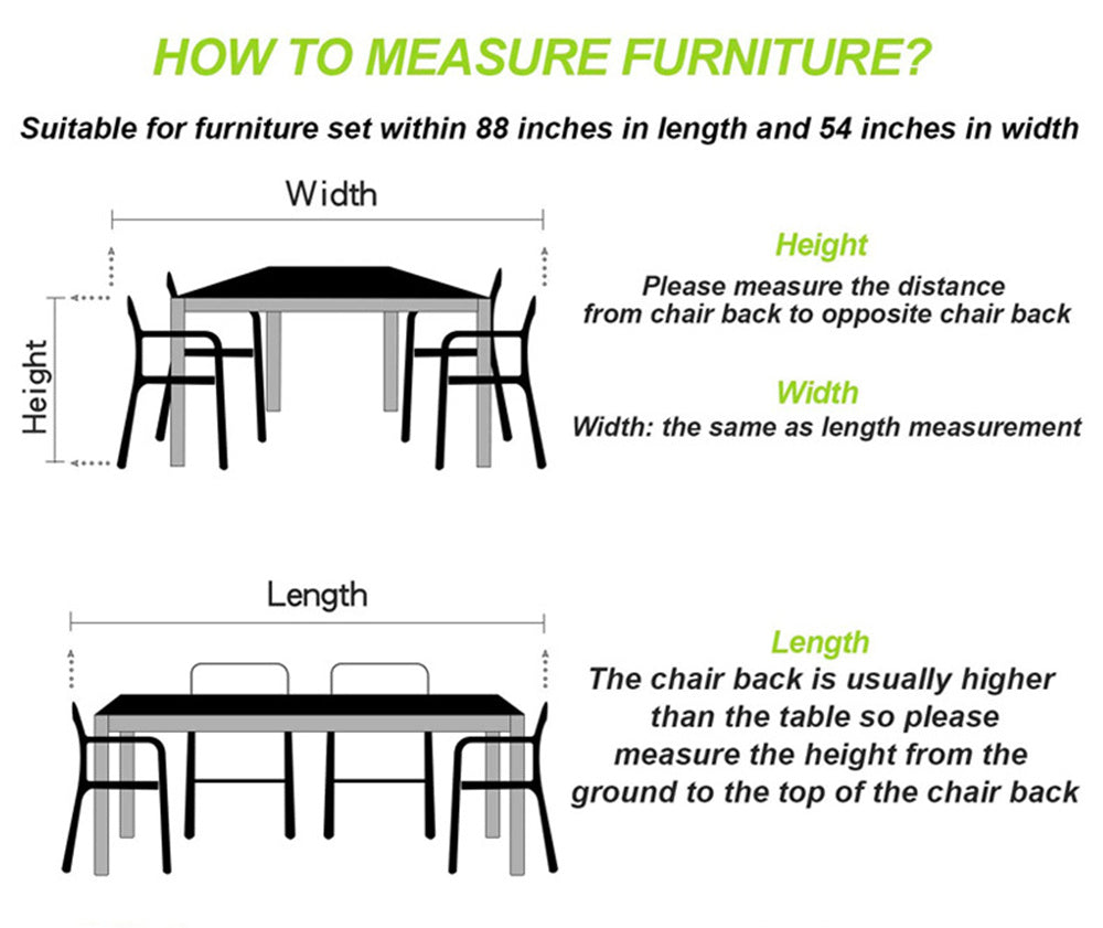 Patio Chair Table Cover Dust Proof Sofa Set Storage Bag Outdoor Garden Furniture Protector Waterproof Dustproof Organizer