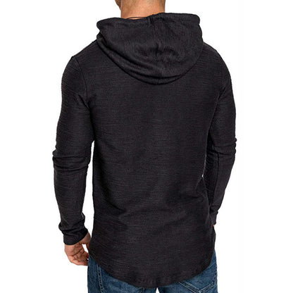 Men's leisure sports sweater coat