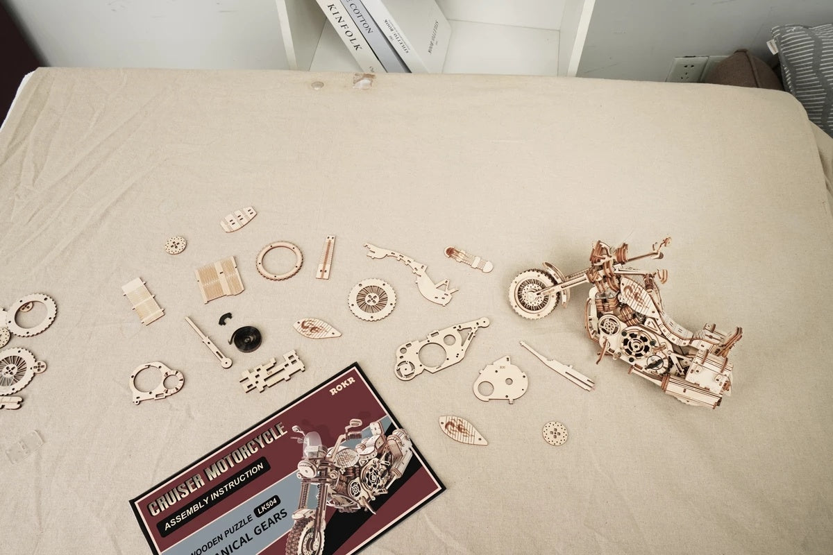 420 Piece Building Block Kit For DIY Wooden Models For Children