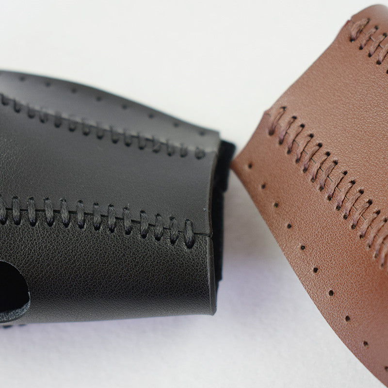 Leather gear sleeve