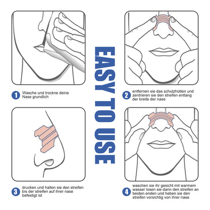 West&Month Nasal Ventilator Nasal Strip Anti-snoring Unclogging Airway Anti-snoring Stop Snoring Strip Care