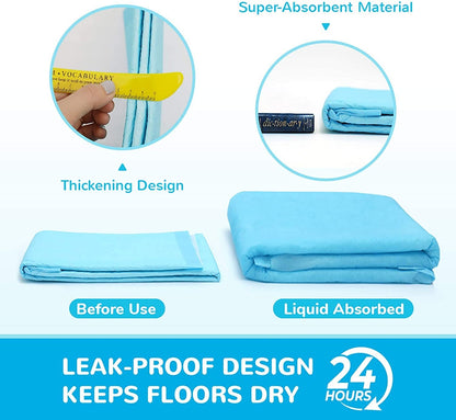 Disposable Pet Training Pads – Multiple Pack Sizes