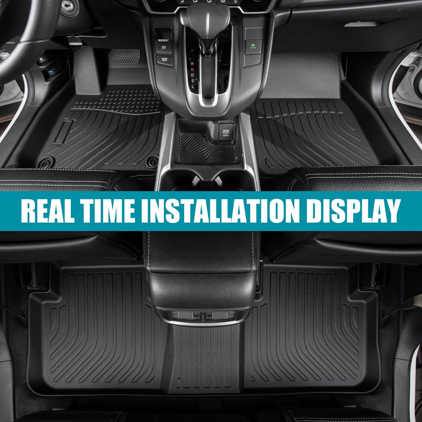 Floor Mats For 2021-2024 Rogue All Weather Anti-Slip Car Liners