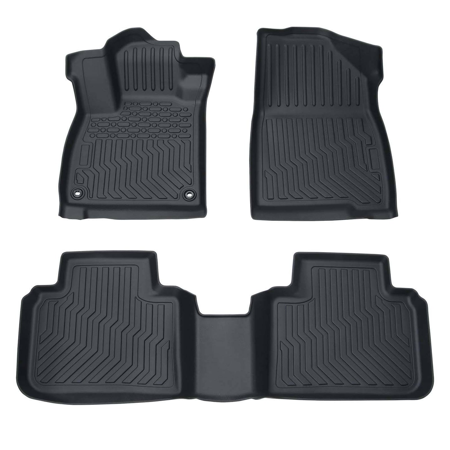TPE Rubber Car Floor Mats All-Weather For 18-21 Accord