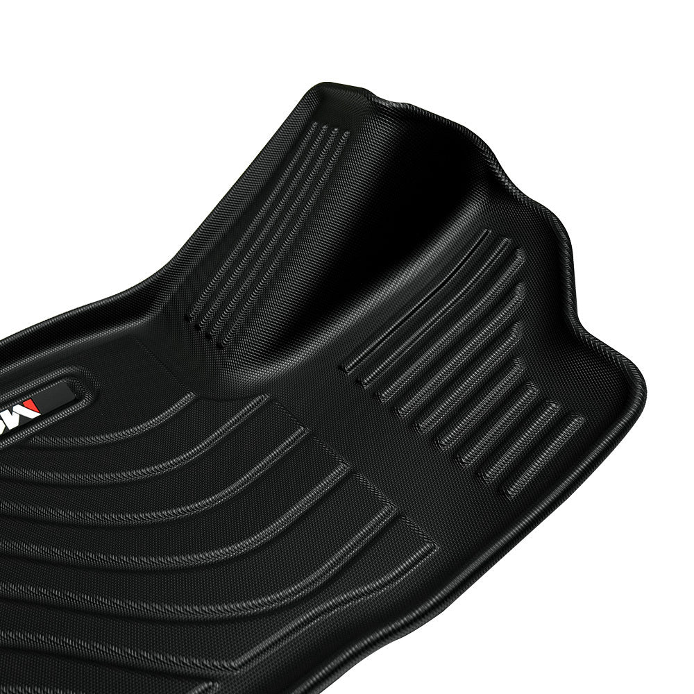 All-Weather TPE Front And Rear Row Floor Liners Floor Mats Fit For Toyota Tundra CrewMax Cab 2022-2025, Custom Fit Tundra Car Mats 20484