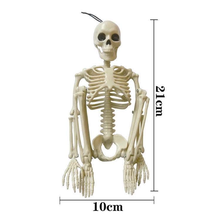 Halloween Plastic Skull Ghost Skeleton Decoration Props
