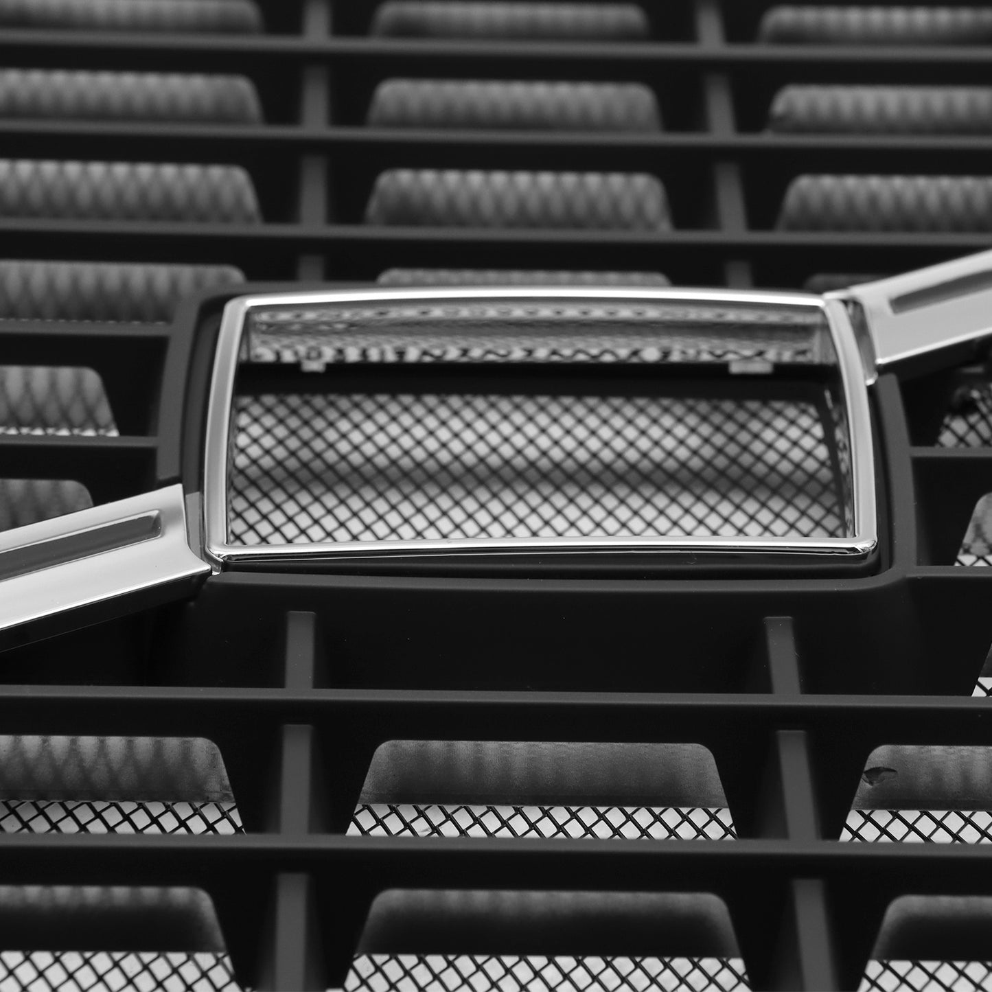 VOLVO, 2004-2017, VNL, Grille, US Version, Chrome Black, With Insect-proof Net, Revised