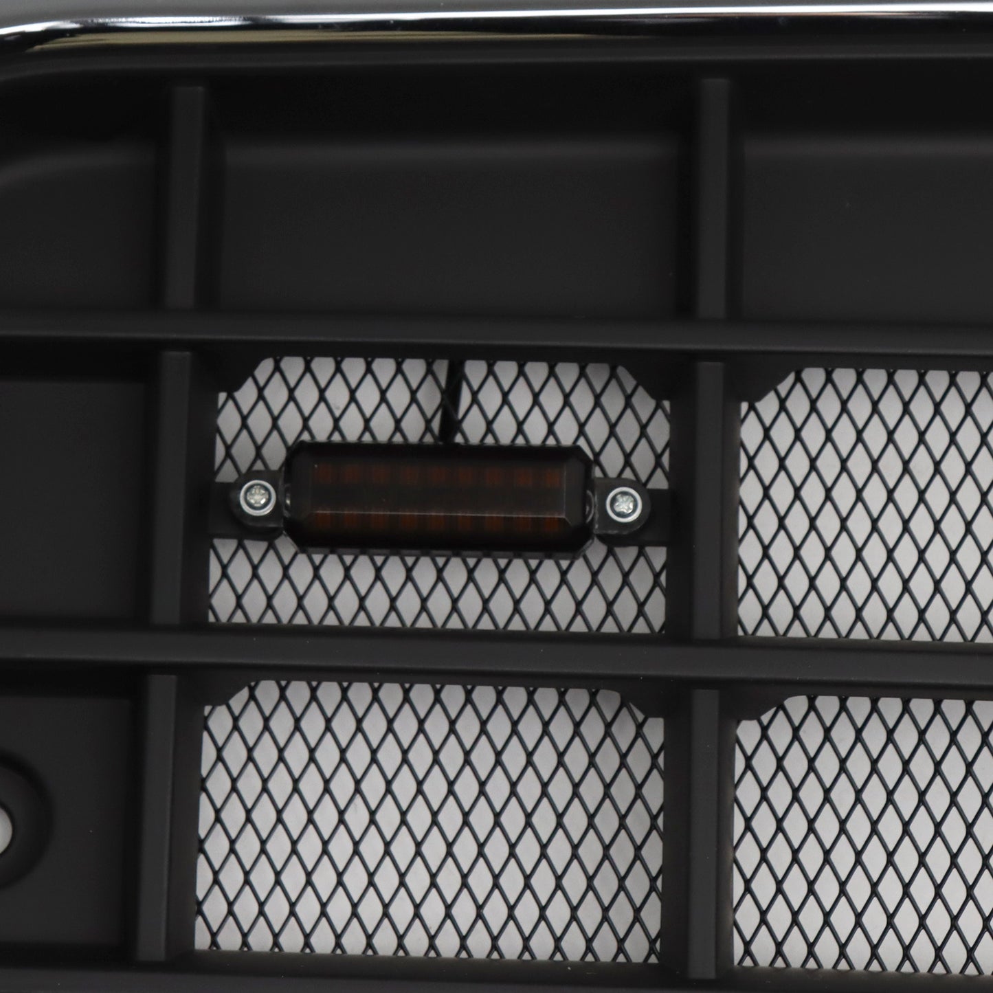 VOLVO, 2004-2017, VNL, Grille, US Version, Chrome Black, With Insect-proof Net, Revised