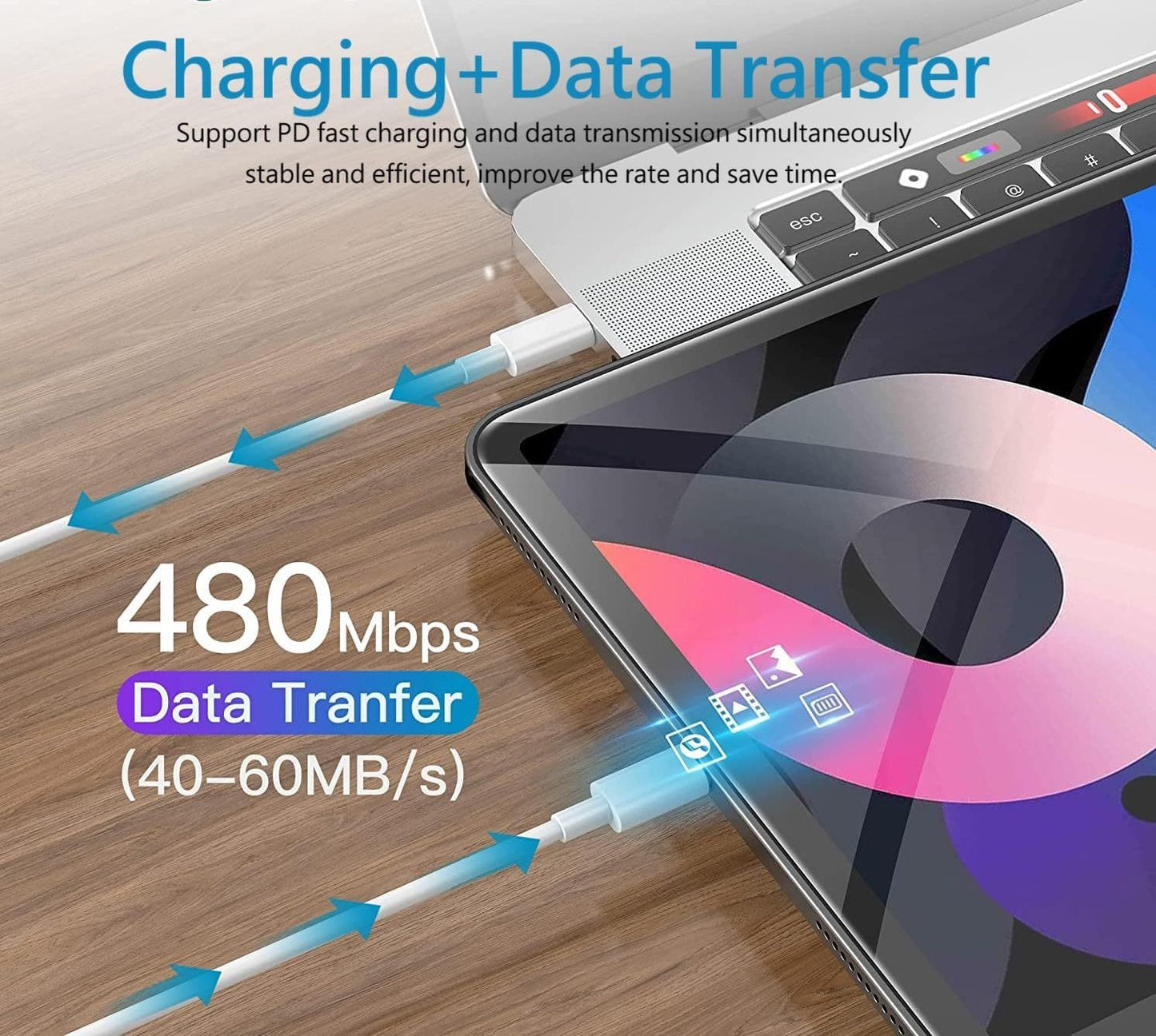 Phone Charger, Cube Phone Charger Travel 1Pack 6FT Lightning Cable Cord Quick Fast Charging Cord USB Wall Chargers Travel Plug Adapter For Phone 16 15 14 13 12 11 X 8 Plus XR XS Max 7 SE IPad, Airpods