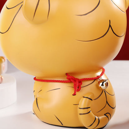Creative And Cute Year Of The Tiger Lucky Storage Decoration