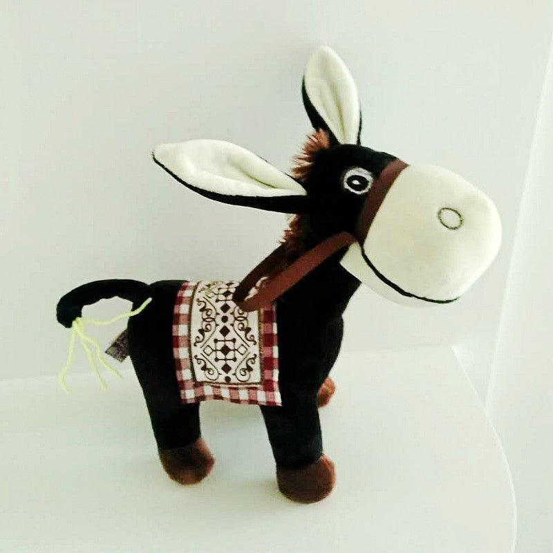Car Go To Market Donkey Cloth Doll Plush Toy