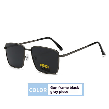 For Driving Sunglasses Men's Polarized Glasses Box