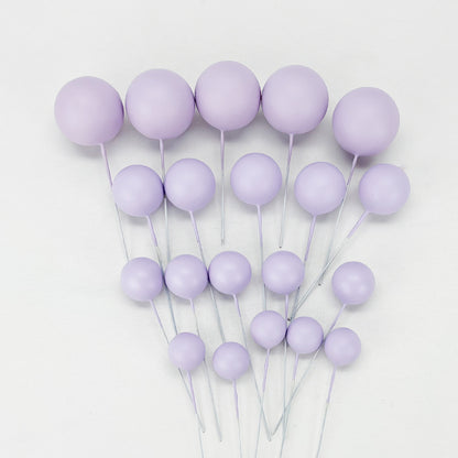 Faux Balls Cake Decoration