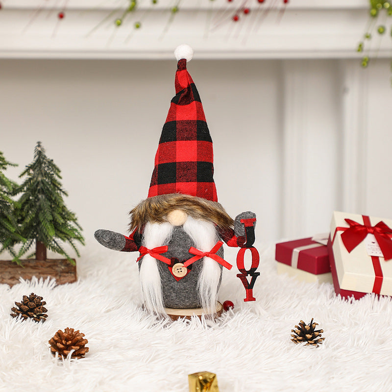 Christmas Decoration Doll Faceless Doll Decoration