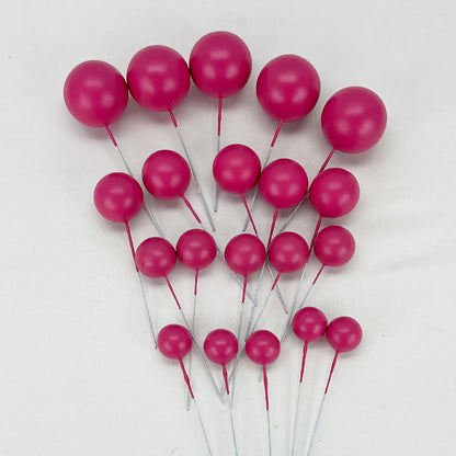 Faux Balls Cake Decoration