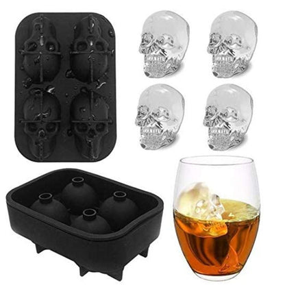 Skull Silicone Ice Cube Mold