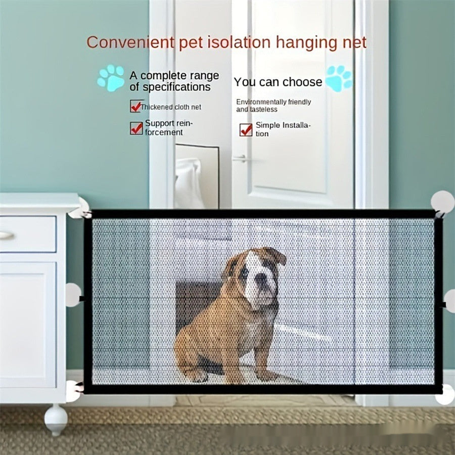 Pet Isolation Hole-free Net Indoor And Outdoor Safety Protective Barrier