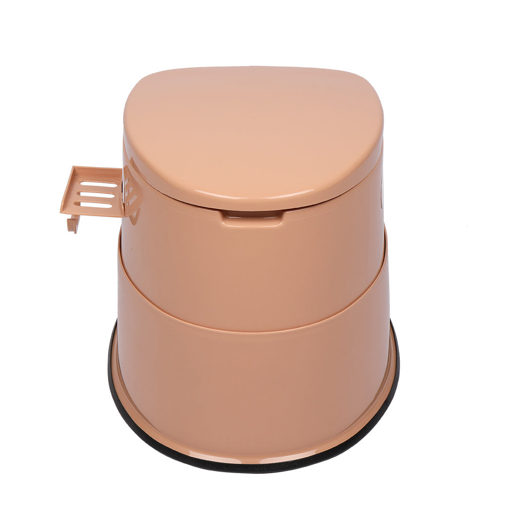 Portable Toilet Flagship With Anti Slip Pad Brown