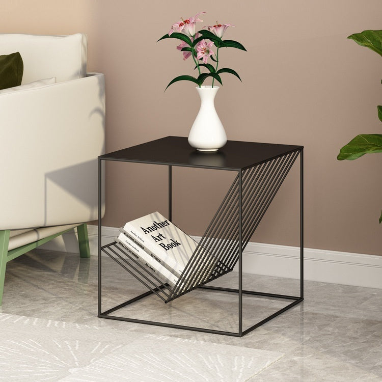 Minimalist Iron Art Sofa Side Table Corner Bedside Table