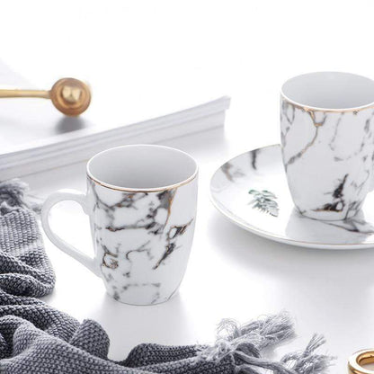 Nordic Marbled Ceramic Mug