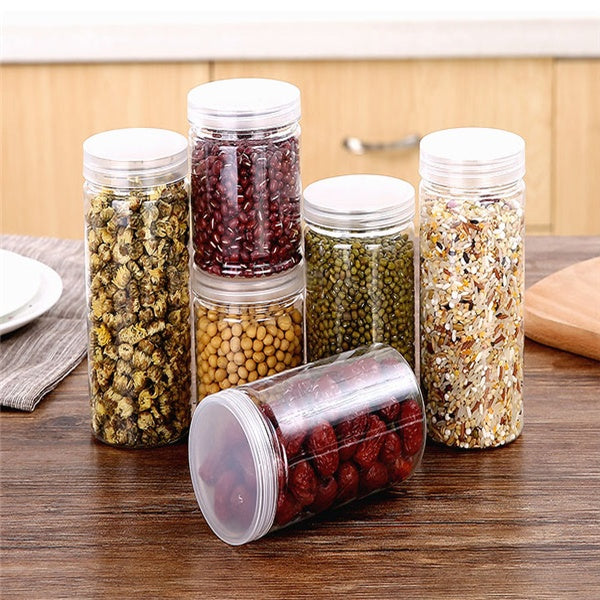 Plastic sealed can storage box