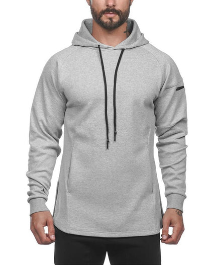 Men's sports and leisure hoodie