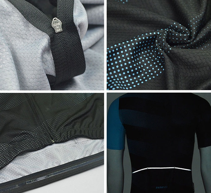 Men's short sleeve mountain cycling jersey