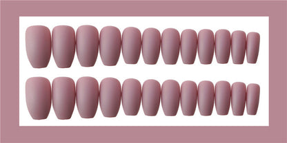 Pink Press-On Nails – Style 566