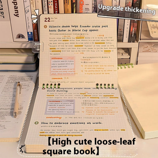 Simple Flip Up Detachable Chip Notebook
