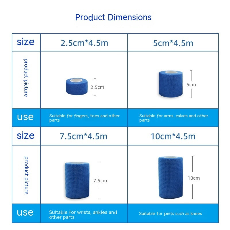 Self-adhesive Bandage Non-woven Elastic Sports Bandage