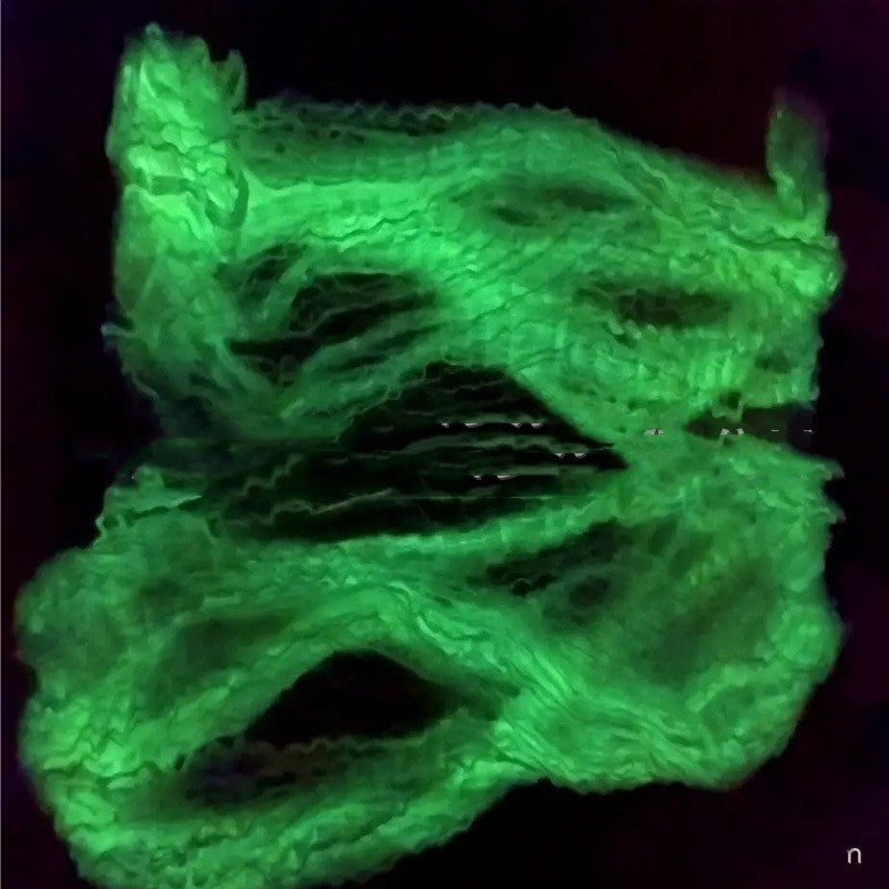 Halloween Decoration Luminous Spider Cotton Layout Decoration Props