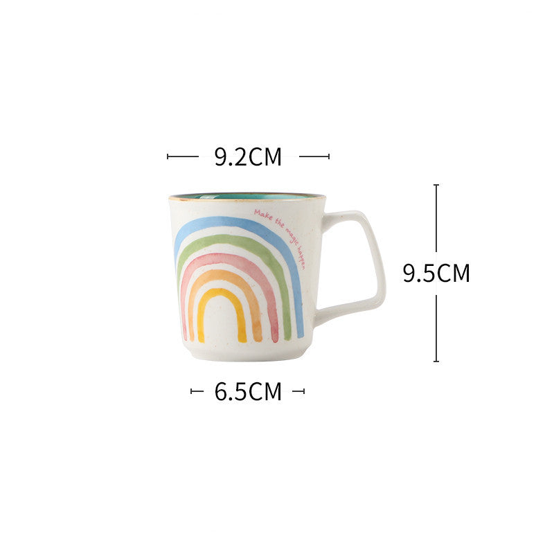 Women's Summer Ceramic Creative Office Coffee Mug