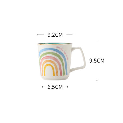 Women's Summer Ceramic Creative Office Coffee Mug
