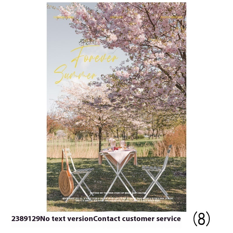 Nordic Landscape Painting Bedroom Bedside Decoration