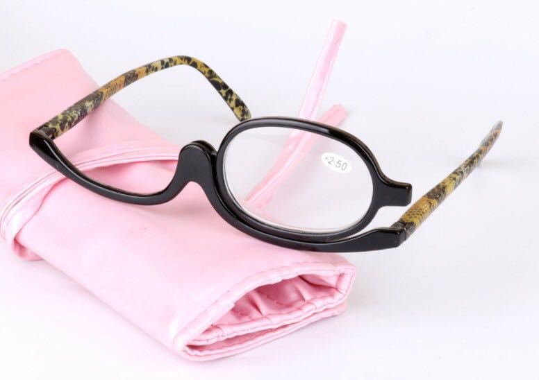 Makeup reading glasses