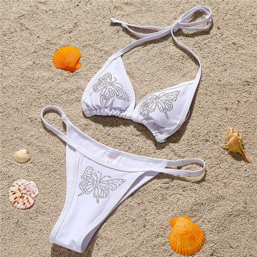 European And American Swimsuit Two Piece Set