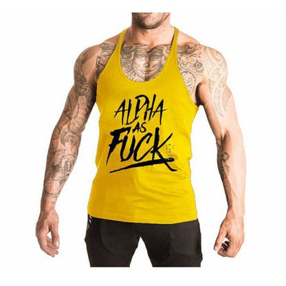 HOODED SKULL BODYBUILDING TANK TOP
