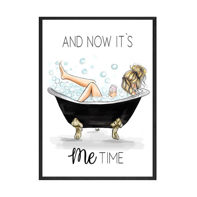 Nordic Fashion Bathroom Decoration Fashion Posters And